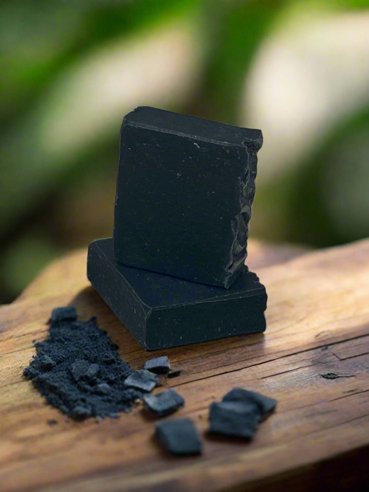 Activated Charcoal & Coconut Milk (face & body) Soap Essential Oil Soap (V)