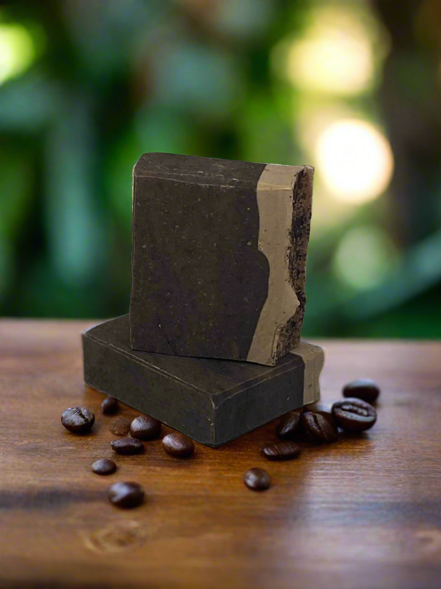 Exfoliating Coffee Soap  (V)