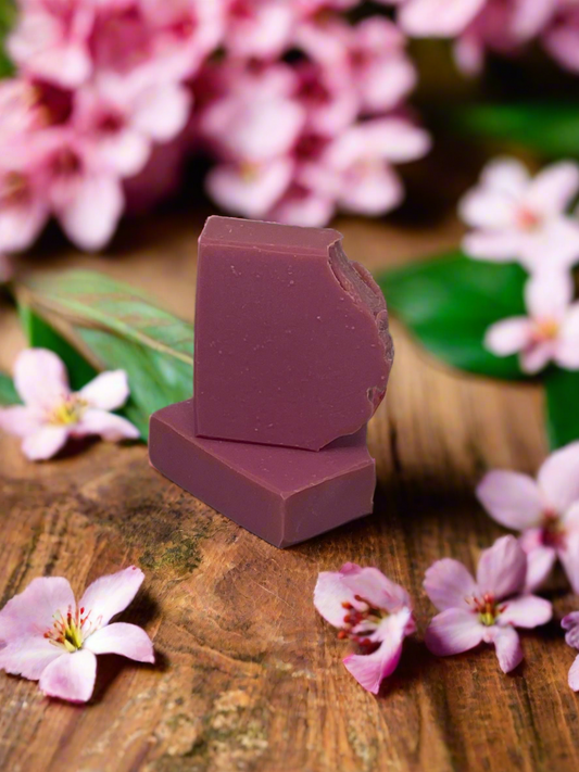 Japanese Cherry Blossom & Coconut Milk  Soap (V)