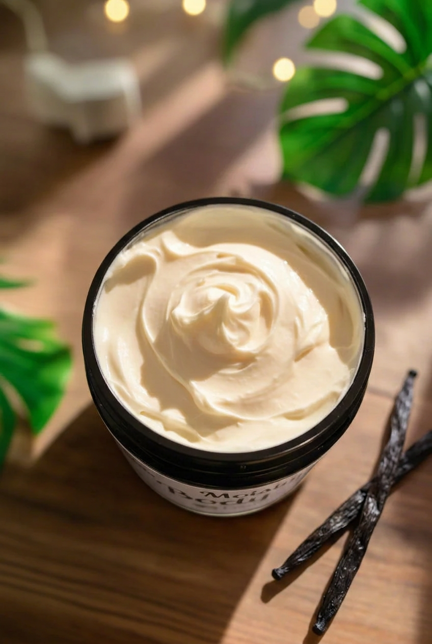 Unscented body butter jar – fragrance free handmade body butter by Chicago Soapery