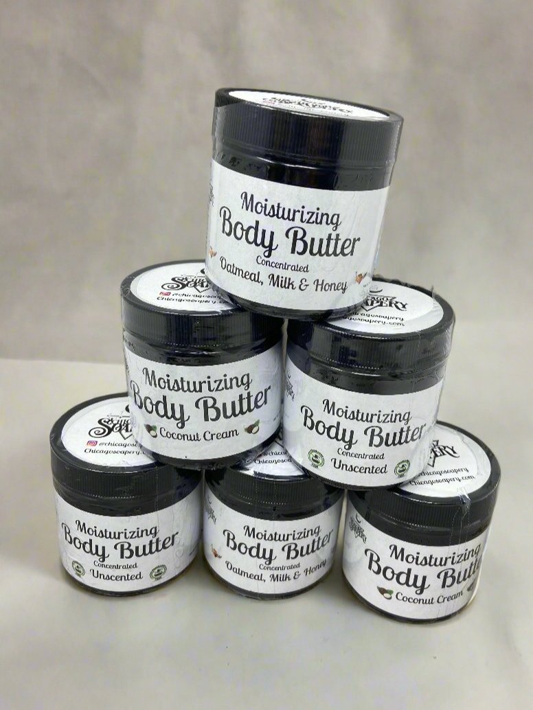 Moisturizing Body Butters - Chicago Soapery & Apothecary